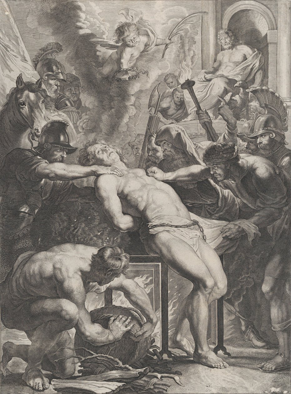 Le Martyre de Saint Laurent, ca. 1640-70 - Cornelis Meyssens.