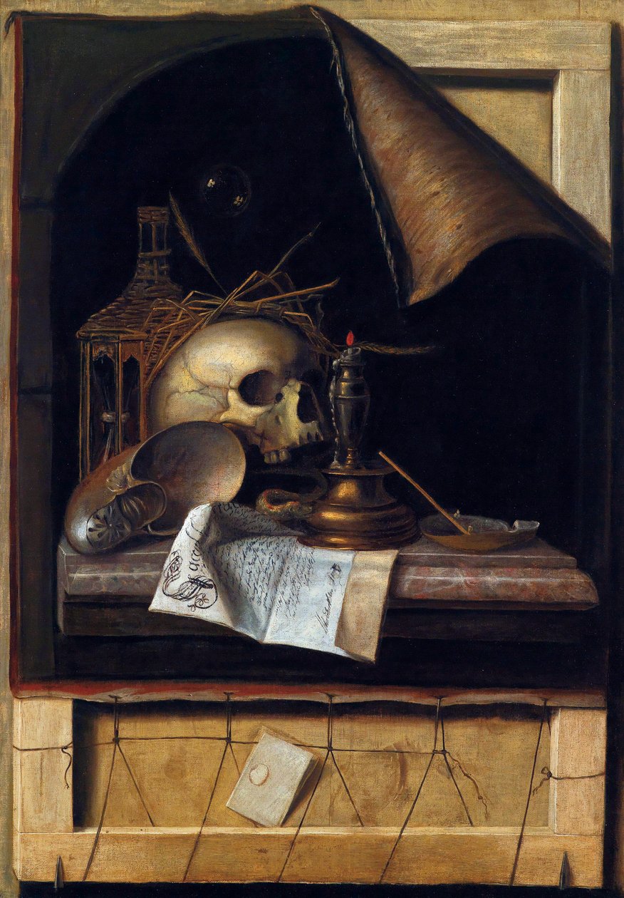 Nature morte à la vanité - Cornelis Norbertus Gysbrechts
