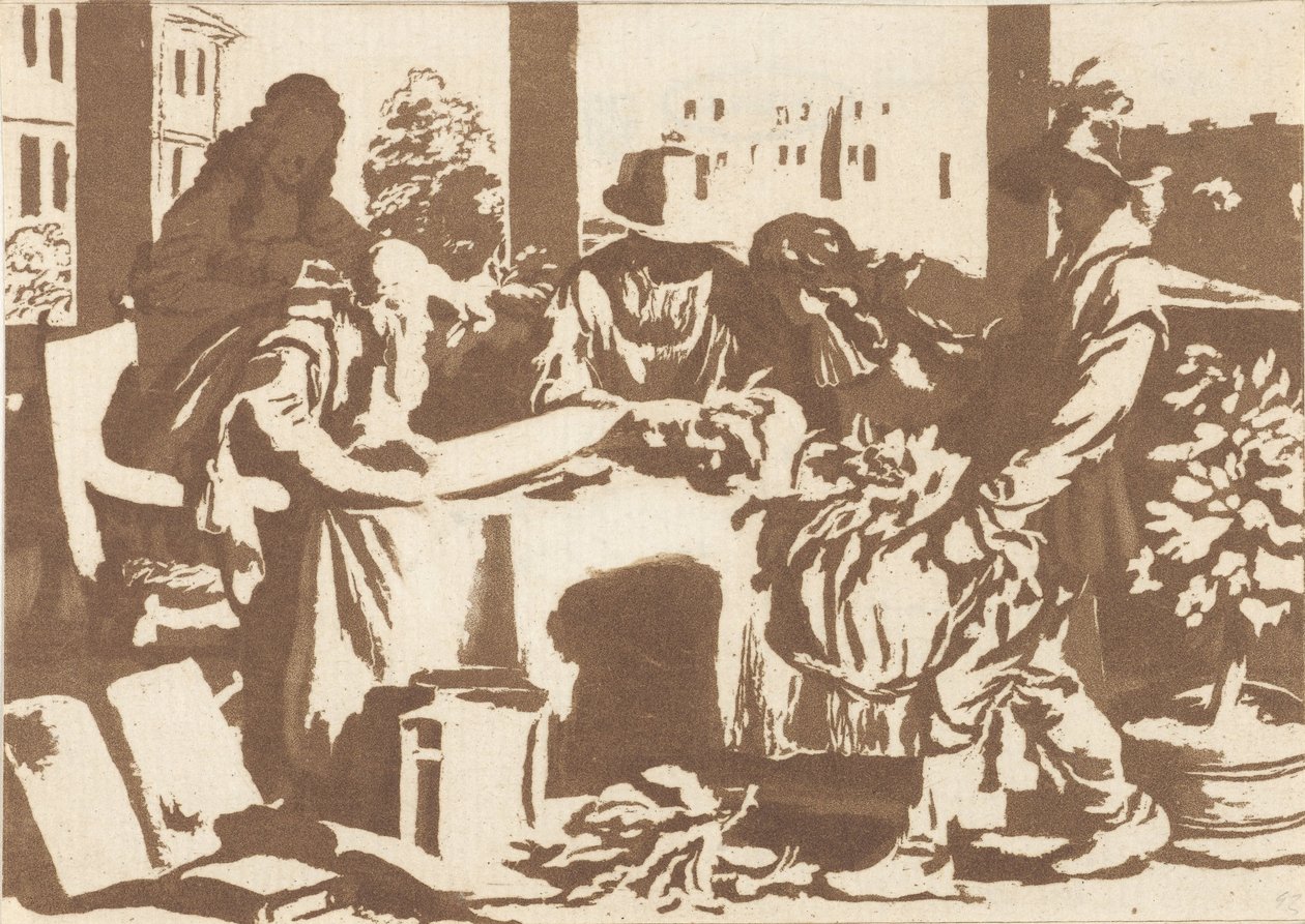 Botaniste - Cornelis Ploos van Amstel (signed by artist)