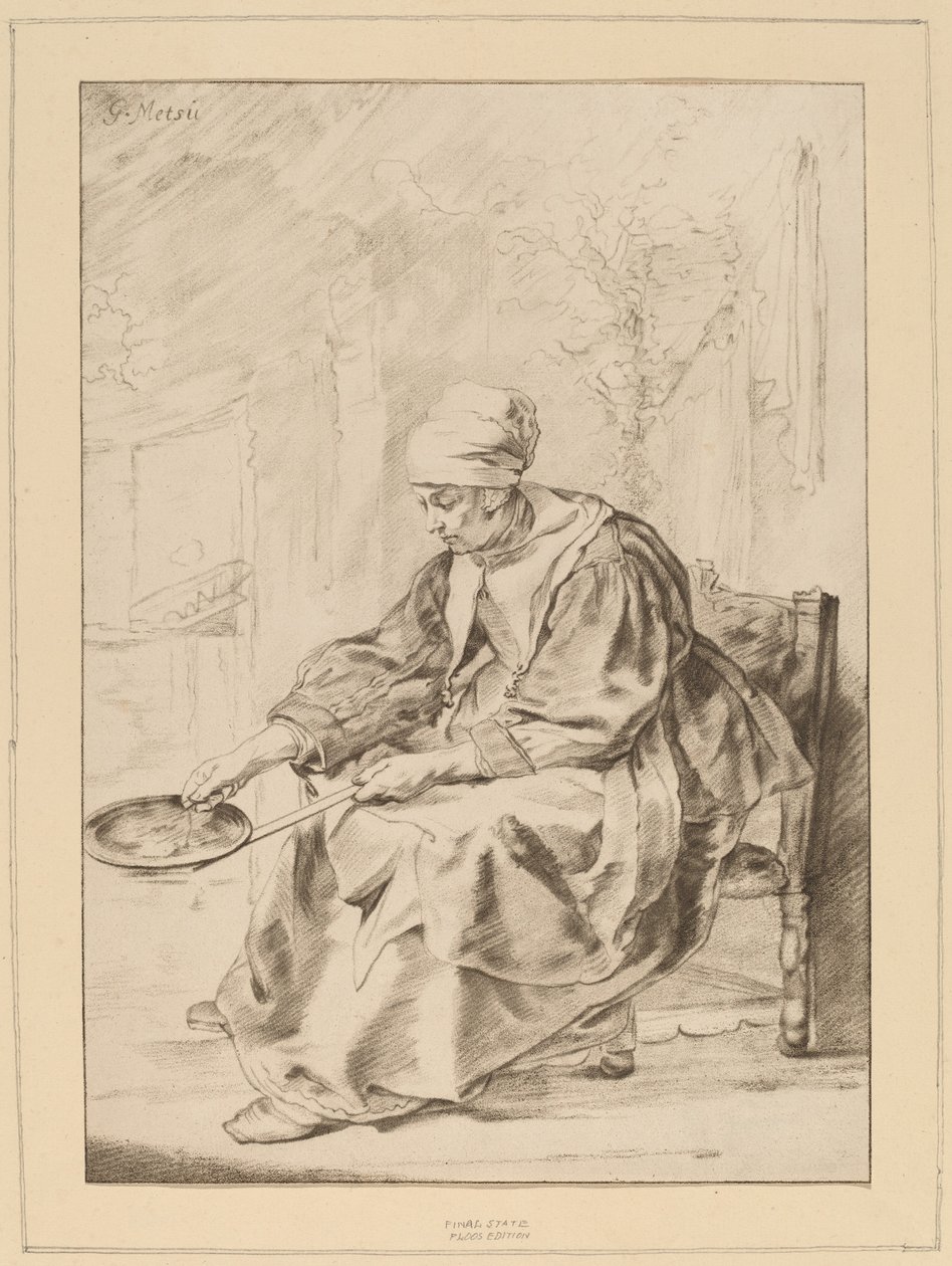 La femme aux crêpes - Cornelis Ploos van Amstel