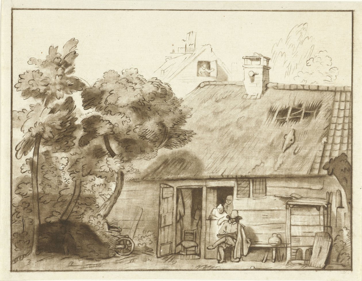 Dessinateur pour ferme - Cornelis Ploos van Amstel