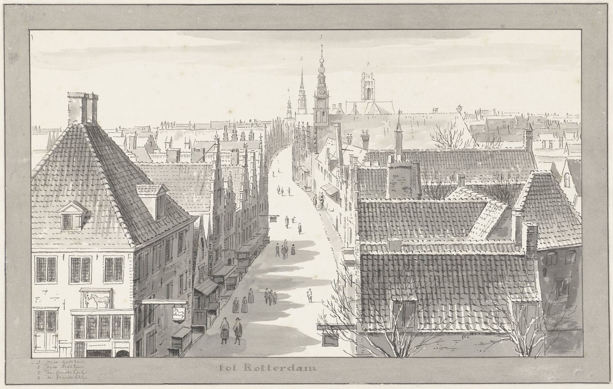 La Hoogstraat à Rotterdam - Cornelis Pronk