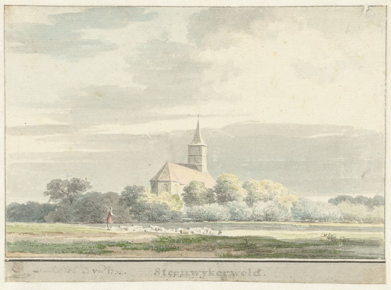 Vue de Steenwijkerwold - Cornelis Pronk