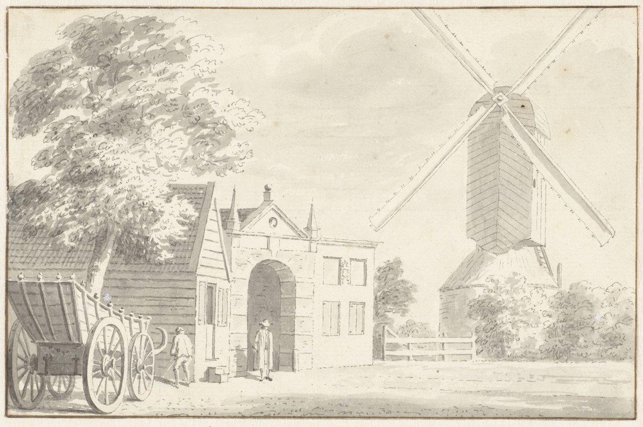 Porte Noordeinder à Monnickendam - Cornelis Pronk