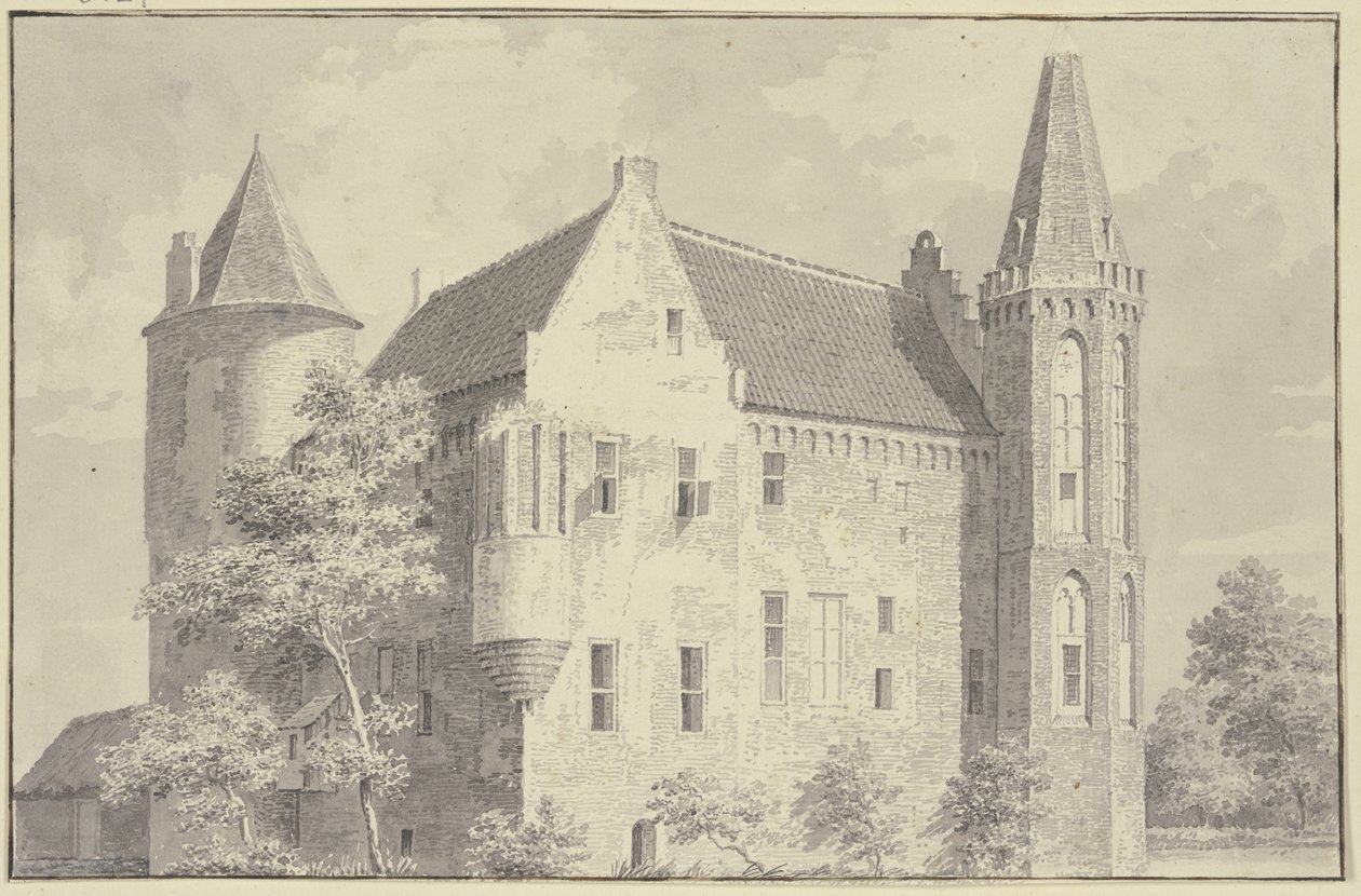 Château de Croy dans le village d