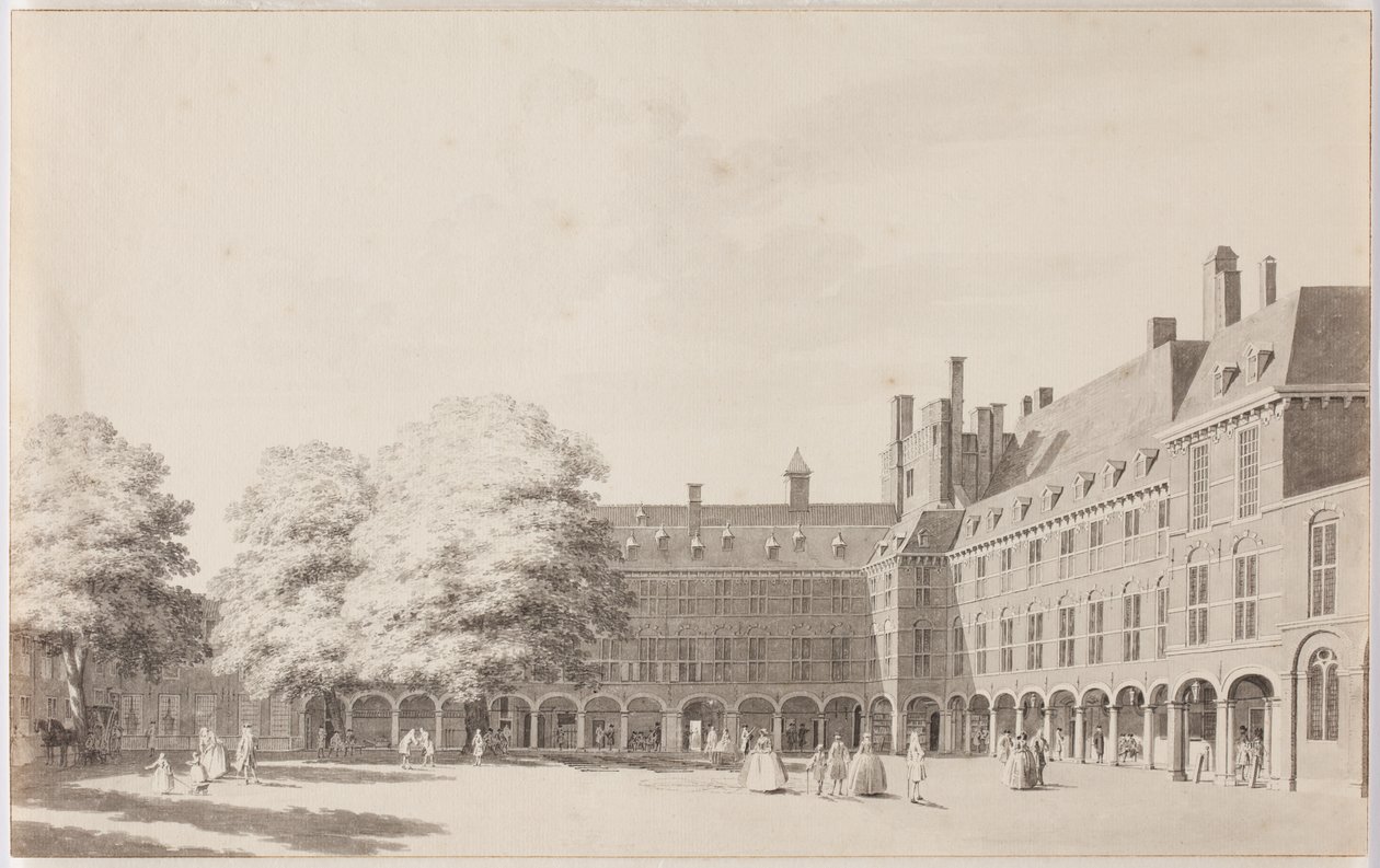 Le Binnenhof à La Haye - Cornelis Pronk