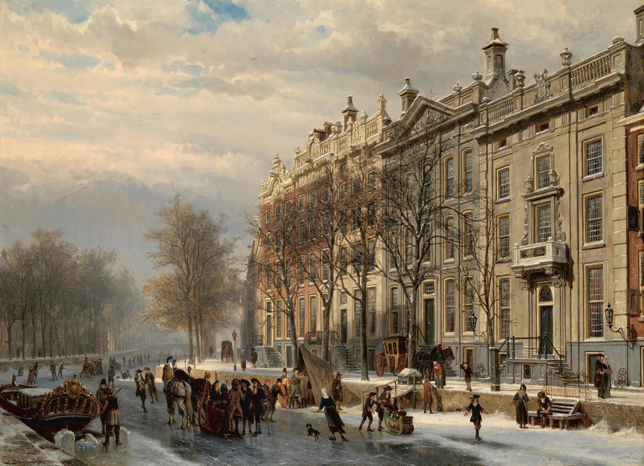 Le coude du Herengracht - Cornelis Springer