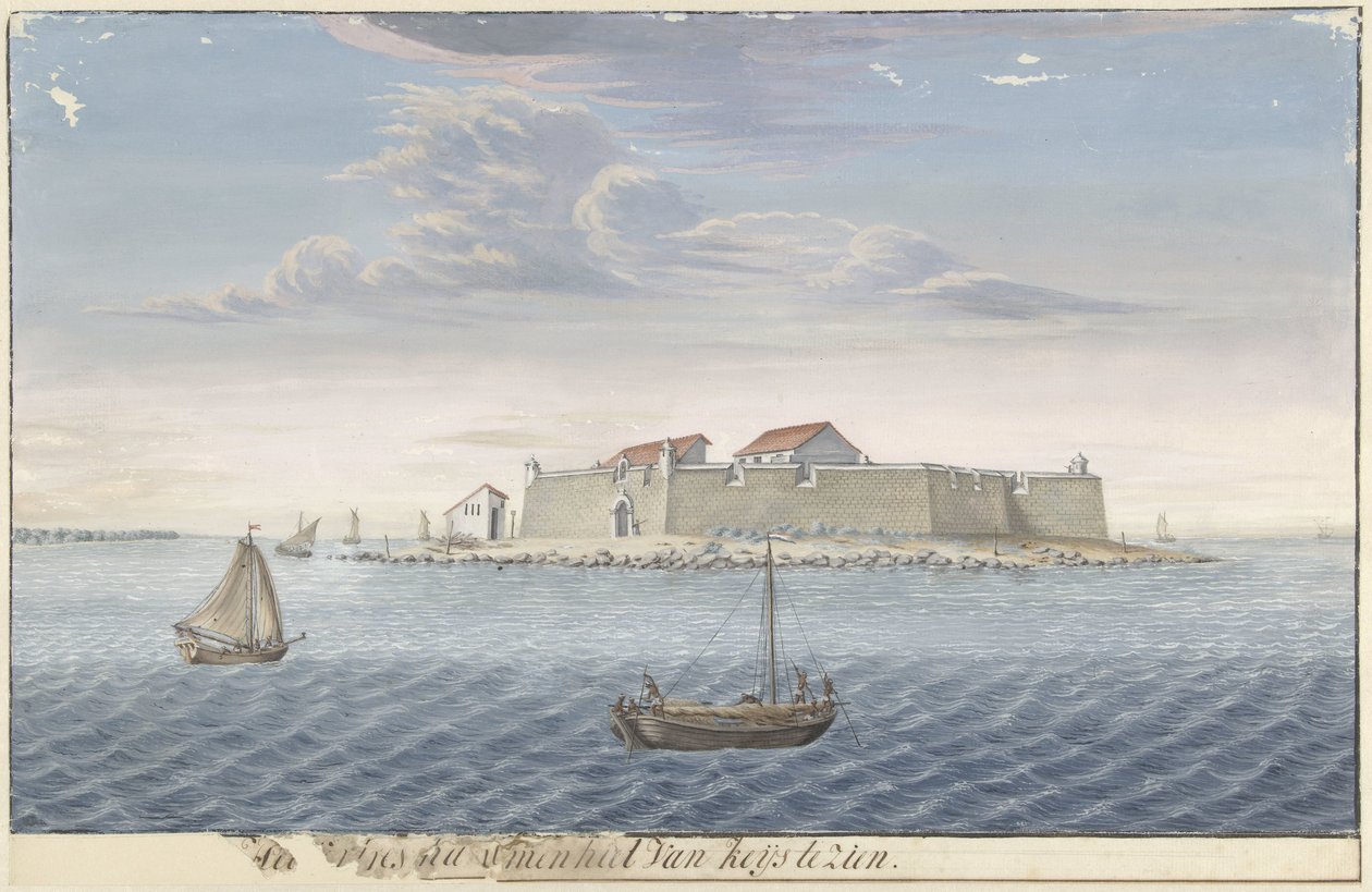 Le fort Hammenhiel à Ceylan - Cornelis Steiger