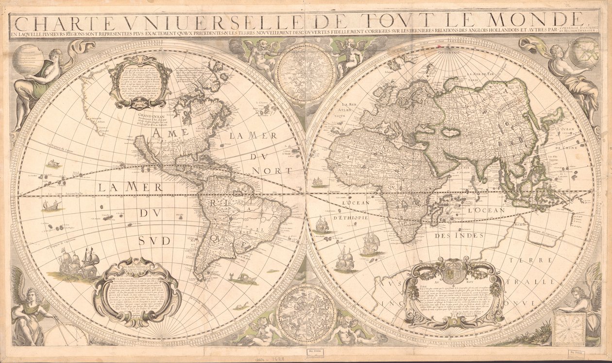 Relief montré picturalement - Cornelis; Tavernier Danckerts