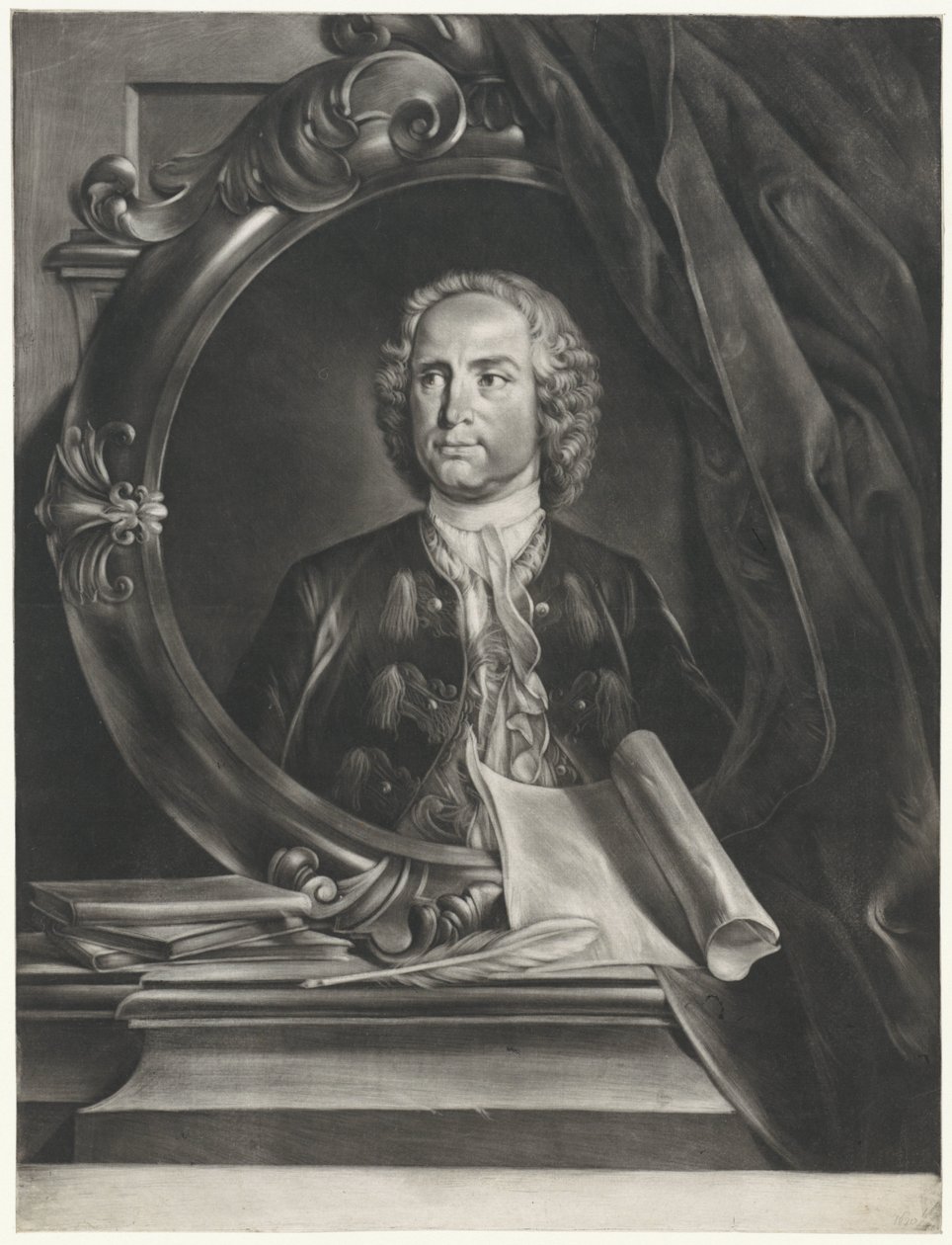 Portrait de Pietro Antonio Locatelli - Cornelis Troost