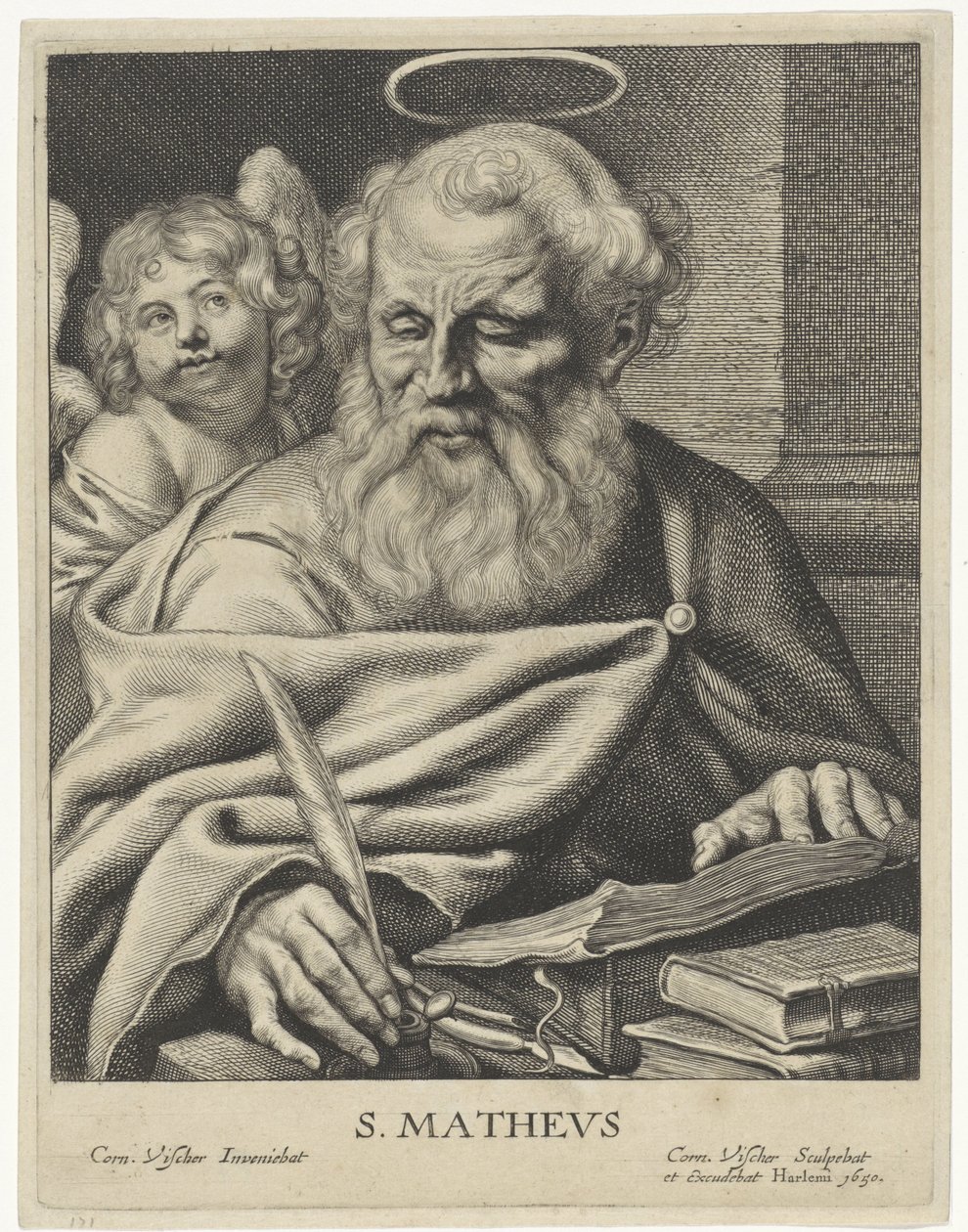 Évangéliste Matthieu - Cornelis Visscher (II)