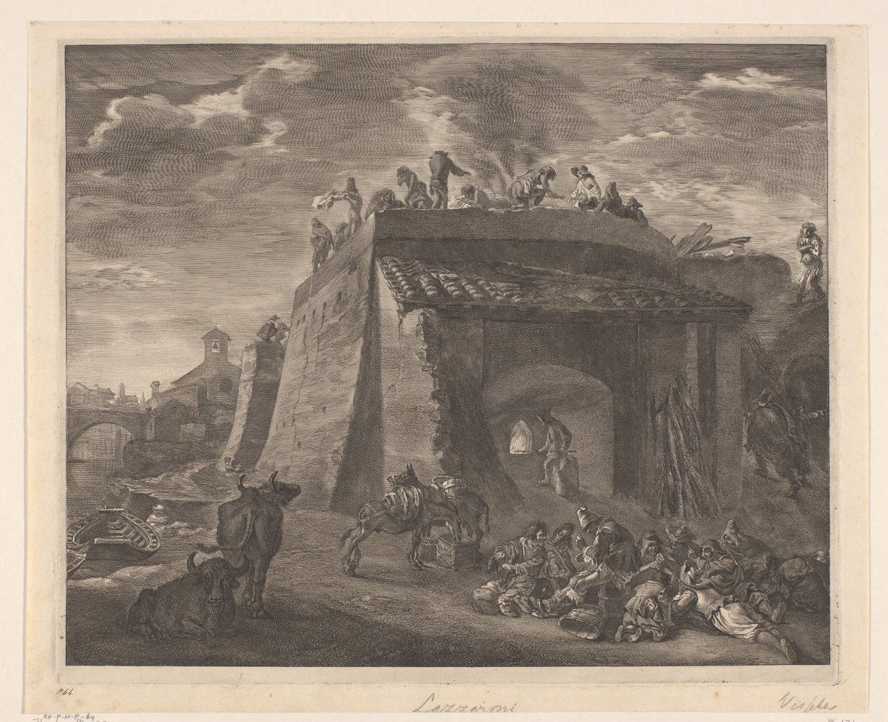 Grandes fours à chaux (Caelaturae) - Cornelis Visscher (II)