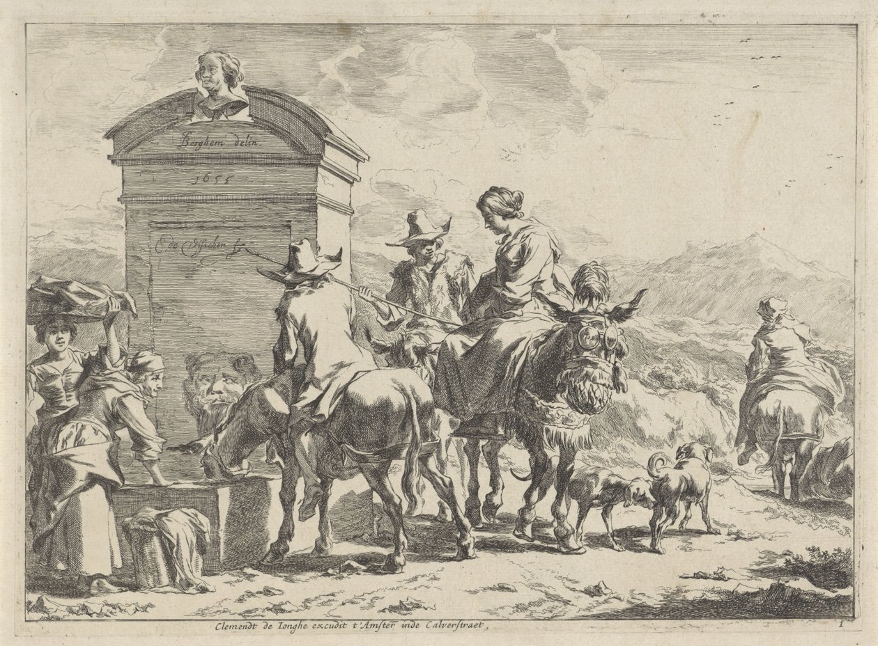 Lieu de repos - Cornelis Visscher (II)