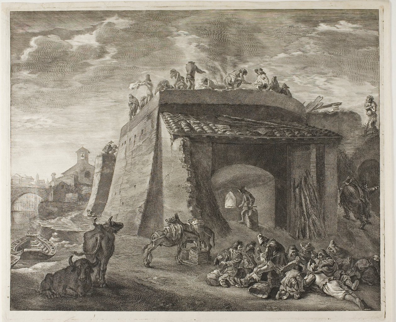 Four à chaux, du Cabinet Reynst - Cornelis Visscher