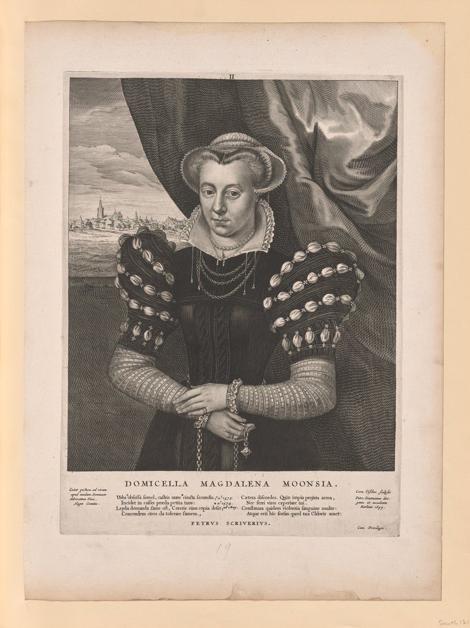 Lunes de Magdalena, extrait de Quatuor Personae - Cornelis Visscher