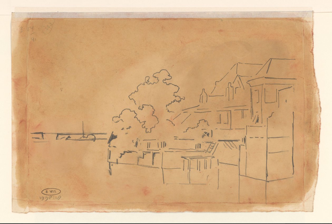 Haus am Wasser - Cornelis Vreedenburgh