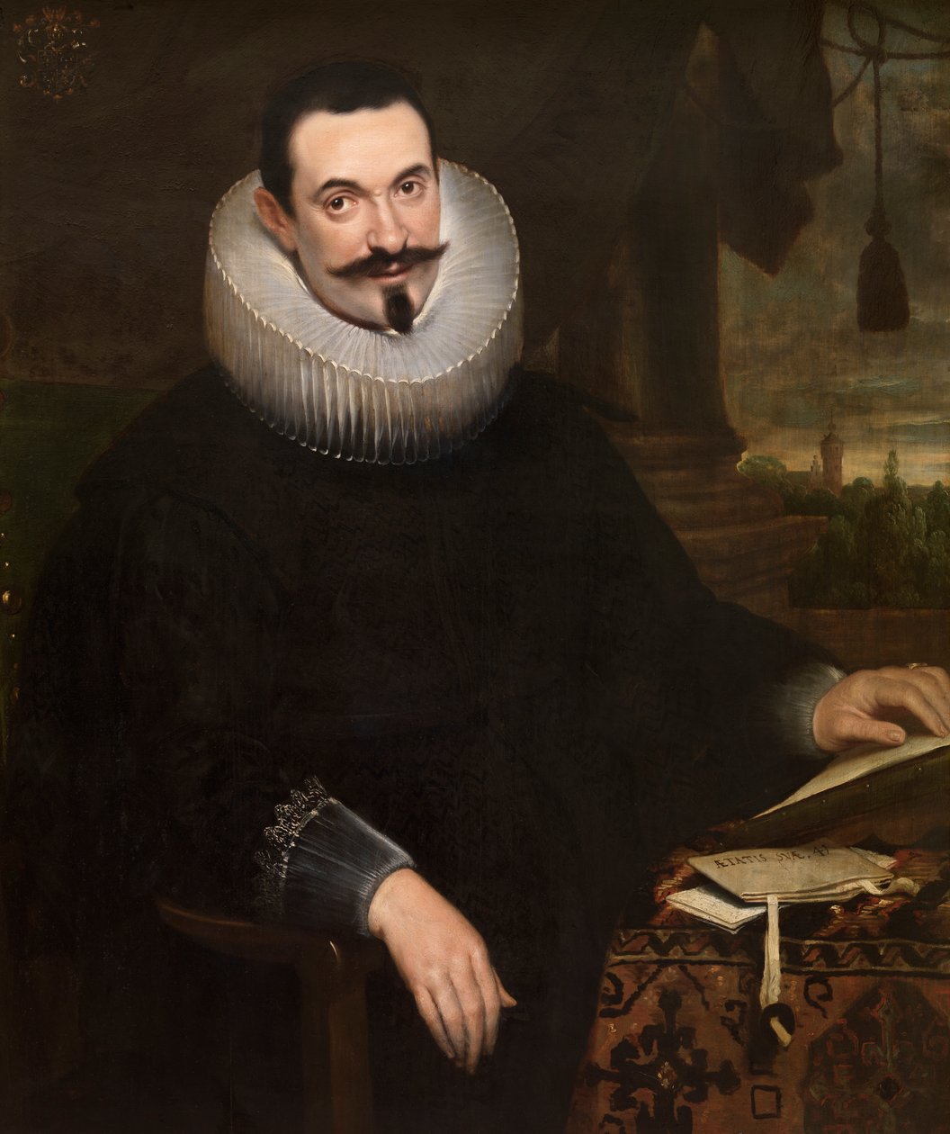 Barthel van den Berghe, notaire (paire à 471108) - Cornelis de (attr. to) Vos