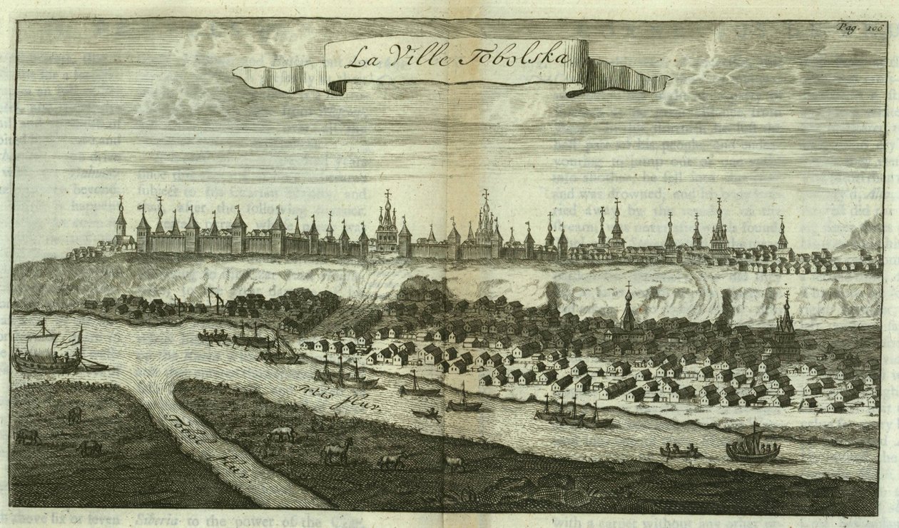 Tobolsk De : Voyages en Moscovie - Cornelis de Bruijn