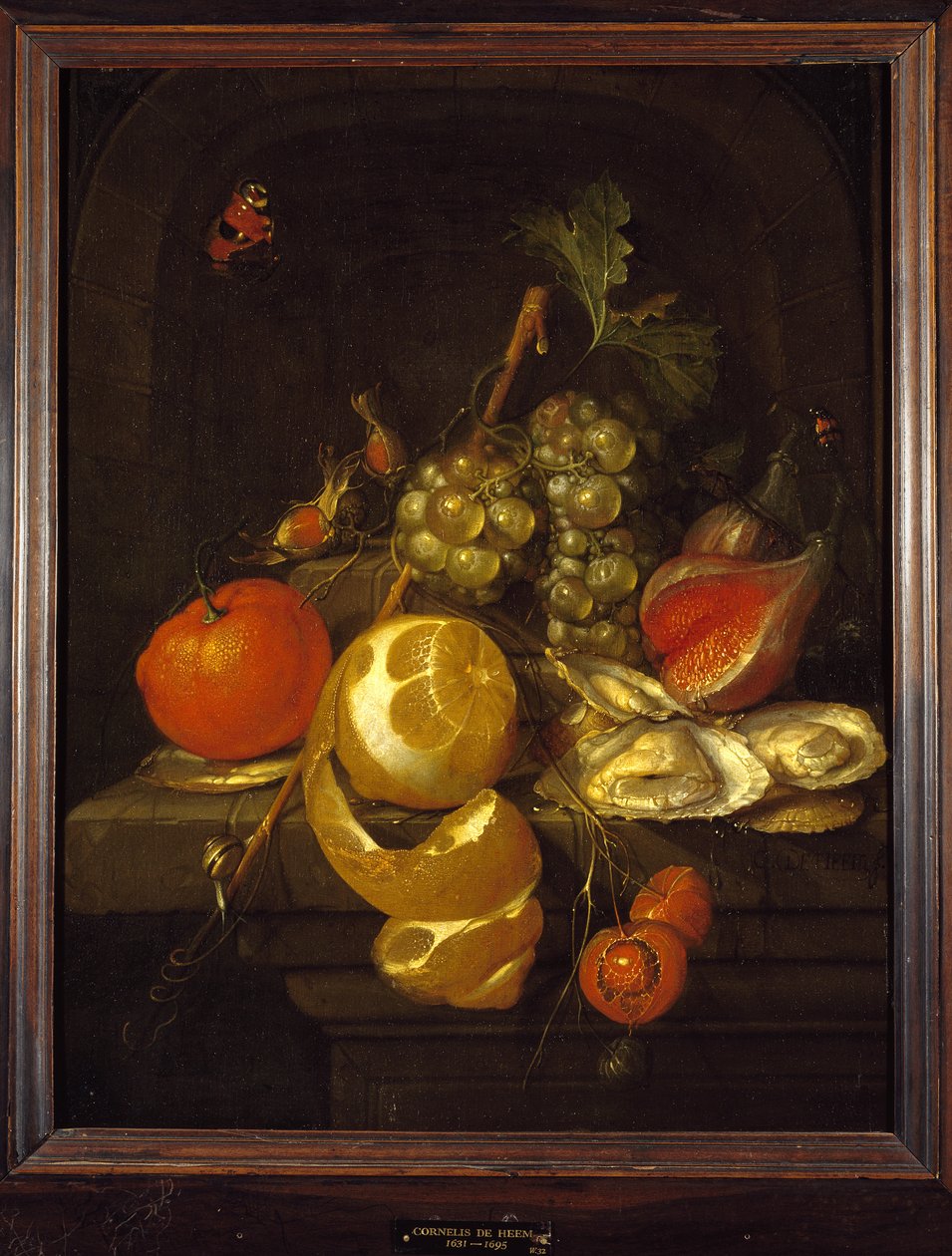 レオン・デ・スメット、NATURE MORTE AUX FRUITS ET FE レオン・デ・スメット、NATURE MORTE AUX FRUITS ET FE
