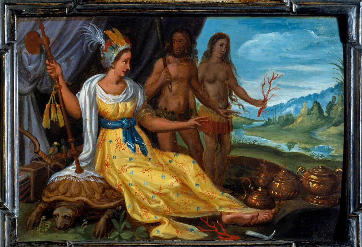 Les quatre parties du monde : Amérique - Cornelis de I Baellieur
