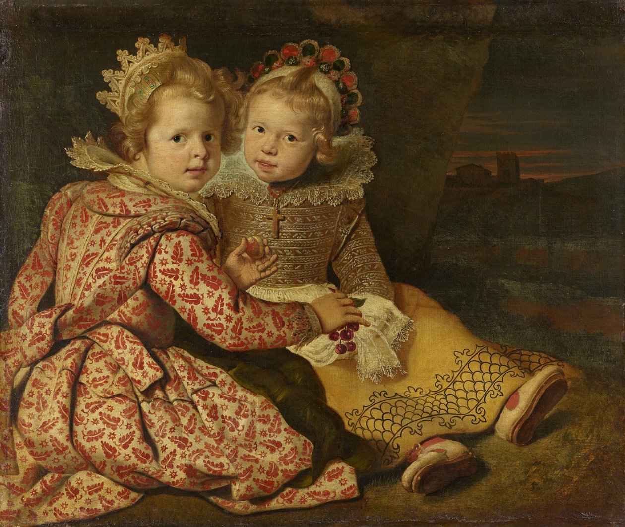 Magdalena et Jan Baptist de Vos, les enfants du peintre - Cornelis de Vos