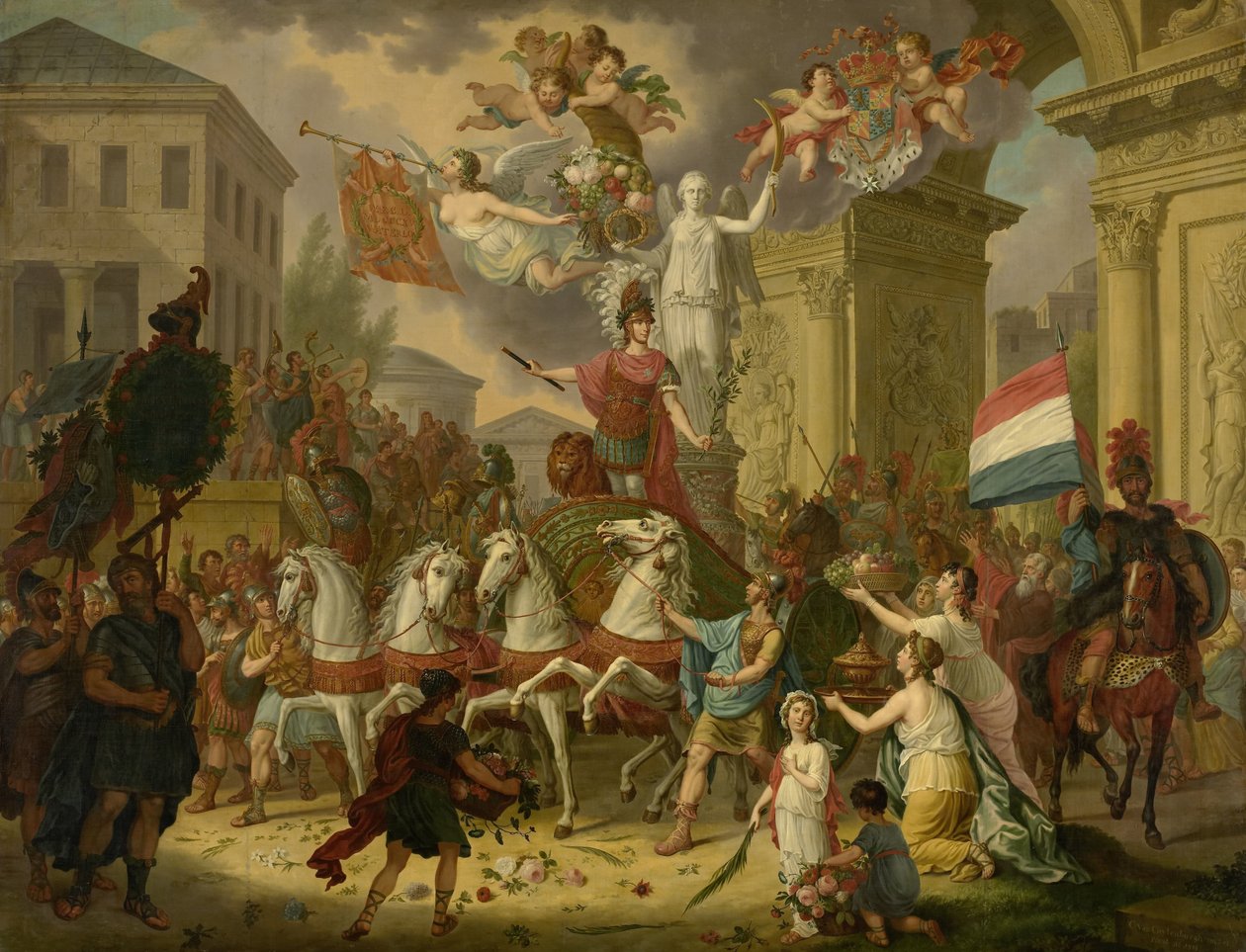 Allégorie de la procession triomphale du prince d