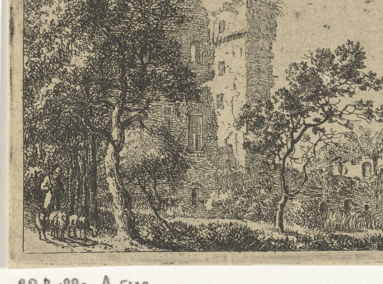Ruine du château de Haar - Cornelis van Hardenbergh