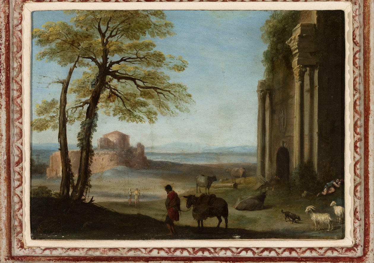 Paysage pastoral - Cornelis van Poelenburch