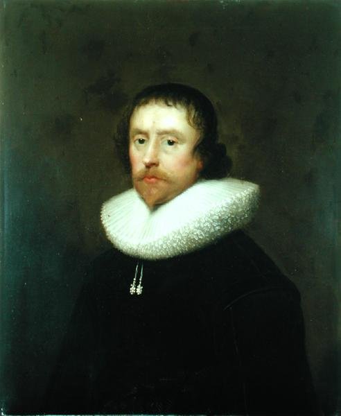 Portrait du colonel Francis Hungate de Saxton, vers 1640 - Cornelius Janssen van Ceulen