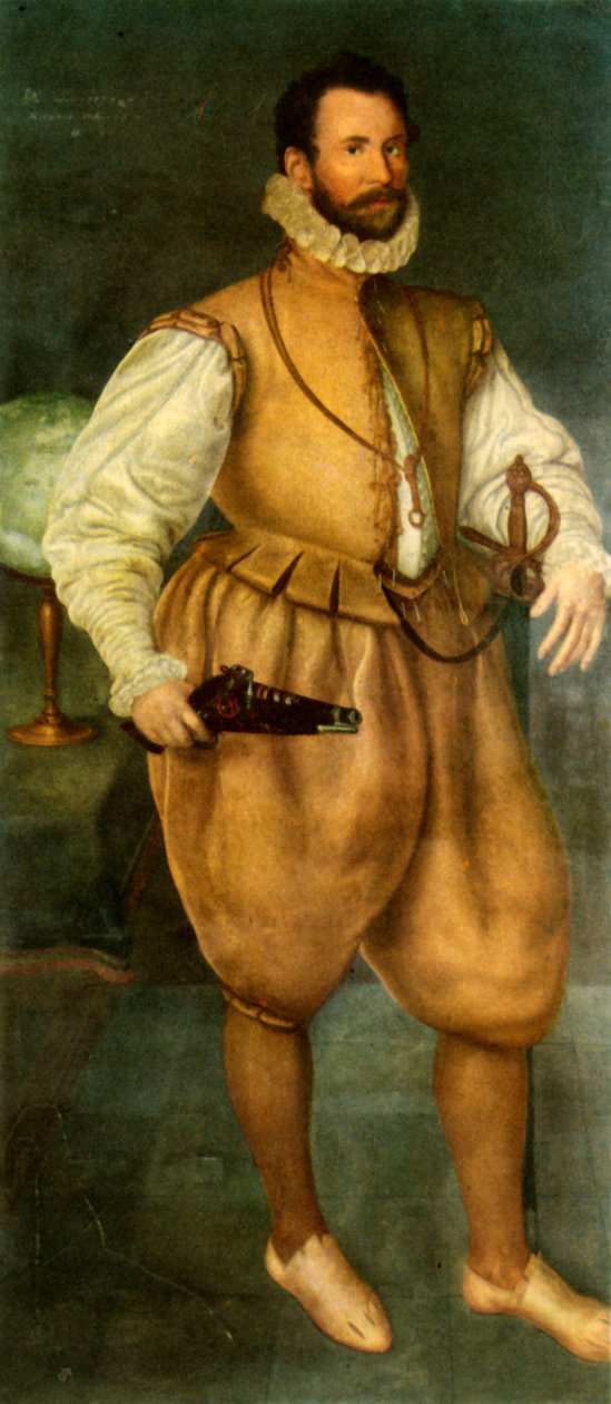 Sir Martin Frobisher, fin du 16e siècle, 1946 - Cornelius Ketel