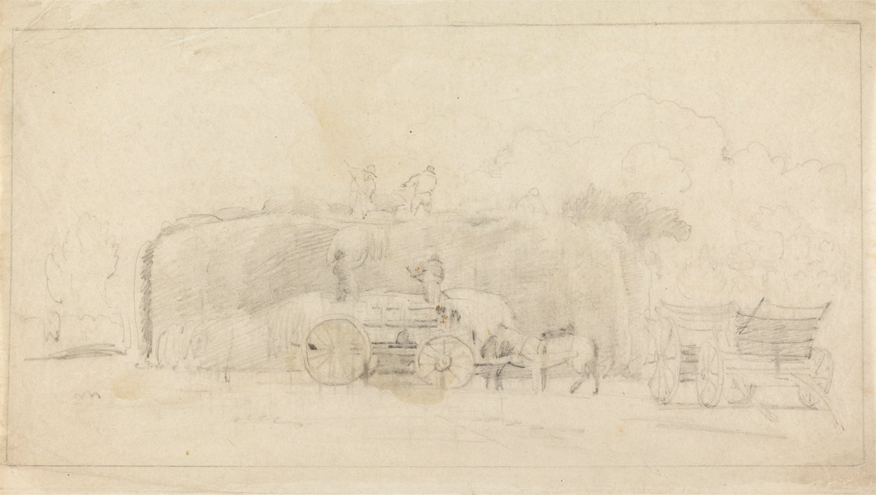 Les faneurs - Cornelius Varley