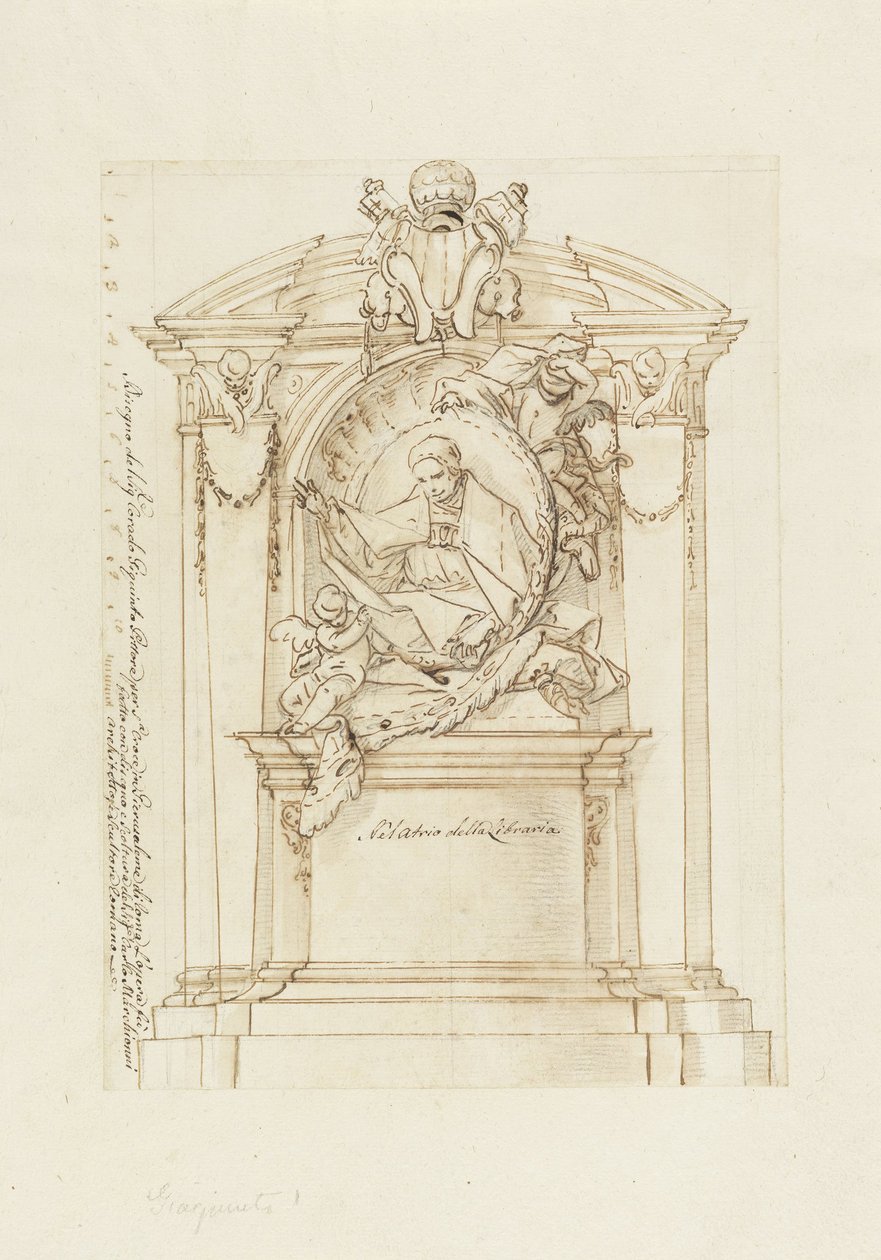 Conception pour un monument - Corrado Giaquinto
