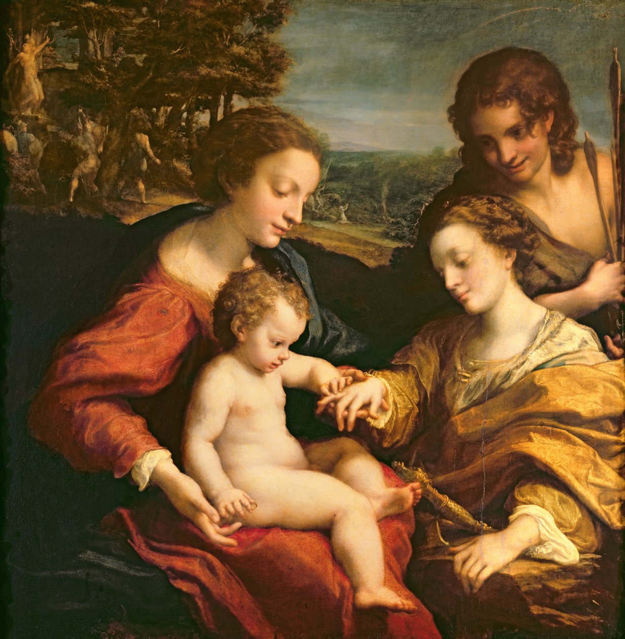 Le Mariage mystique de Sainte Catherine d