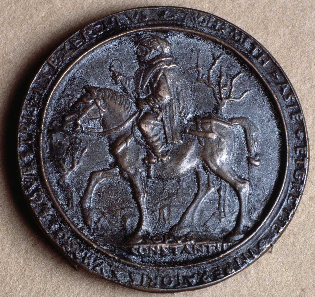 Mehmet II le Conquérant (médaille en bronze) - Costanzo da Ferrara