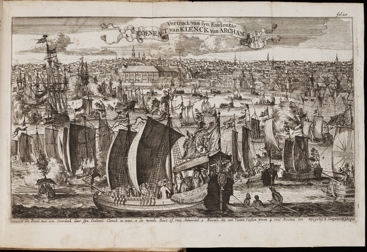 Arkhangelsk De: Historisch Verhael, of Beschryving van de Voyagie - Coyet