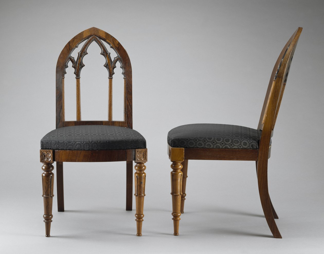 Paire de chaises latérales, vers 1844 - Crawford Riddell