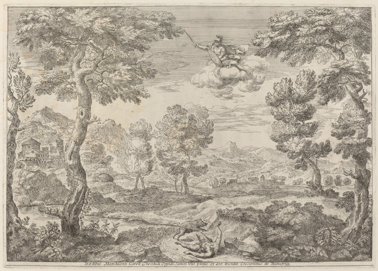 La vengeance de Mars sur Adonis - Crescenzio Onofri