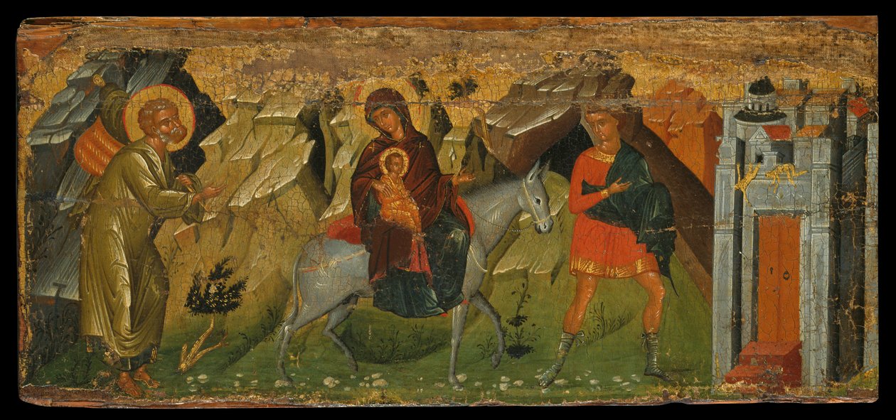 La Fuite en Égypte - Cretan School