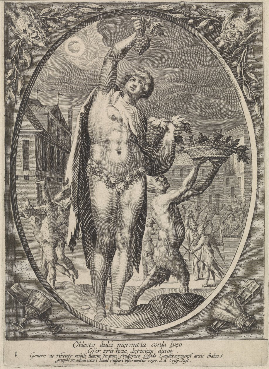 Bacchus - Crispijn van de Passe (I)