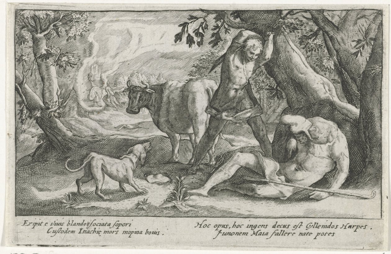 Mercure tue Argus - Crispijn van de Passe (I)