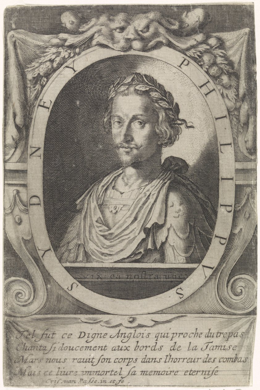 Portrait de Philip Sydney - Crispijn van de Passe (I)