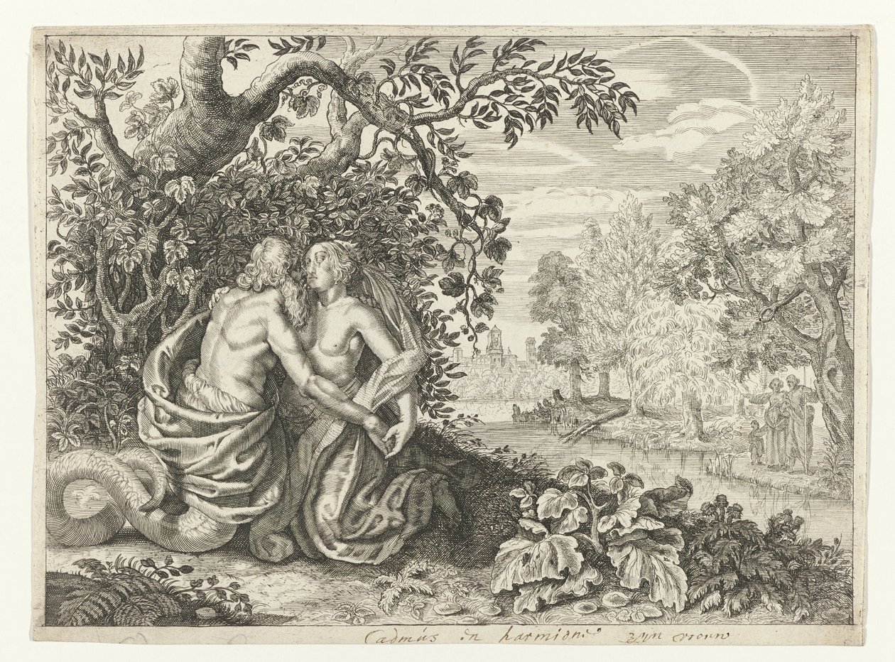 Harmonia et Cadmus - Crispijn van de Passe (II)