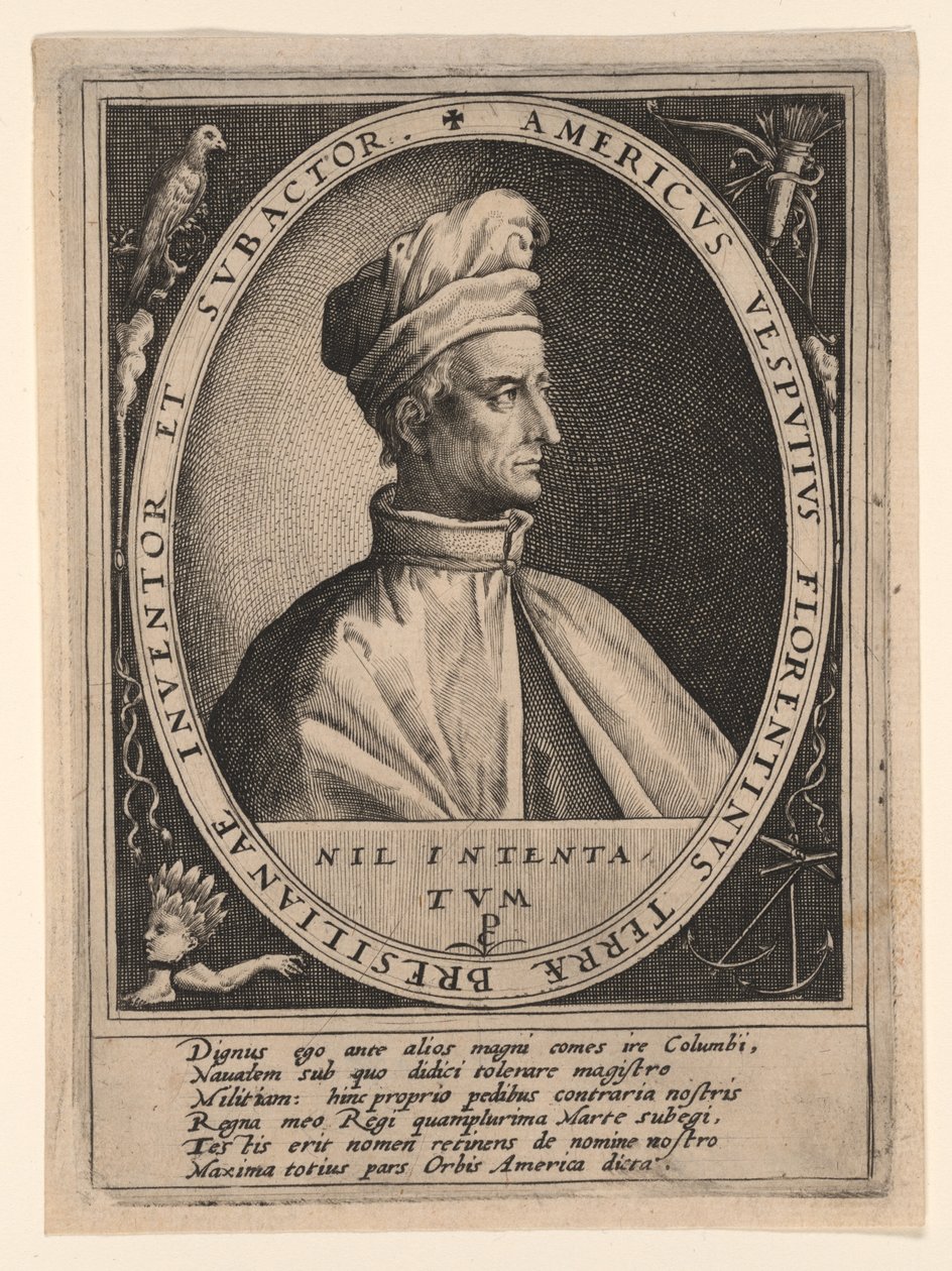 Amerigo Vespucci - Crispijn van de Passe I