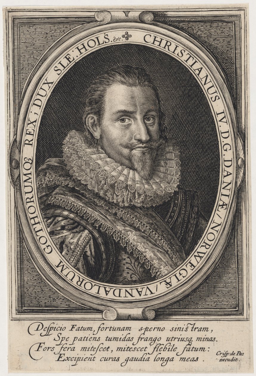 Christian IV, roi du Danemark - Crispijn van de Passe I