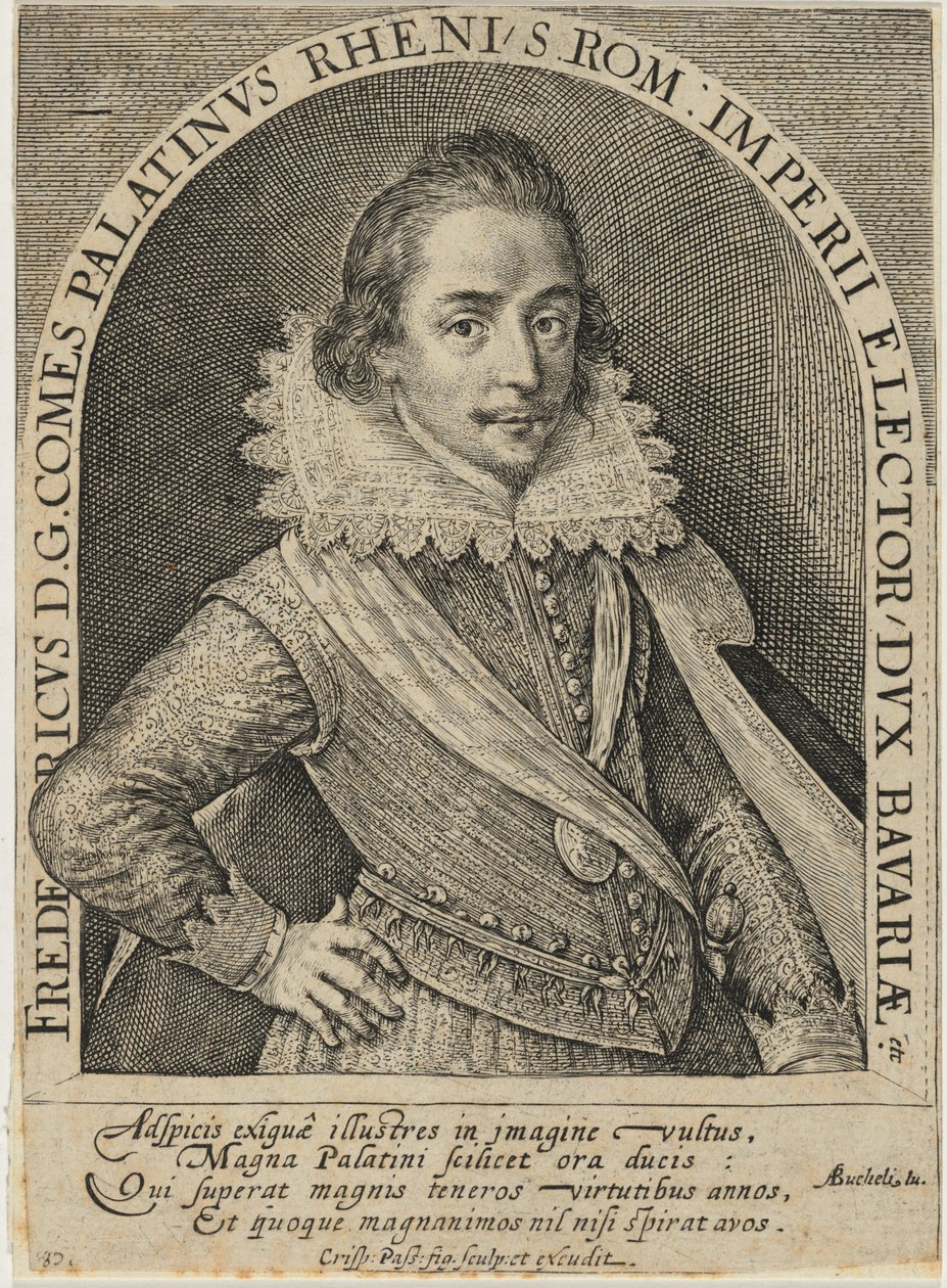 Frédéric V, électeur palatin, futur roi de Bohême - Crispijn van de Passe I