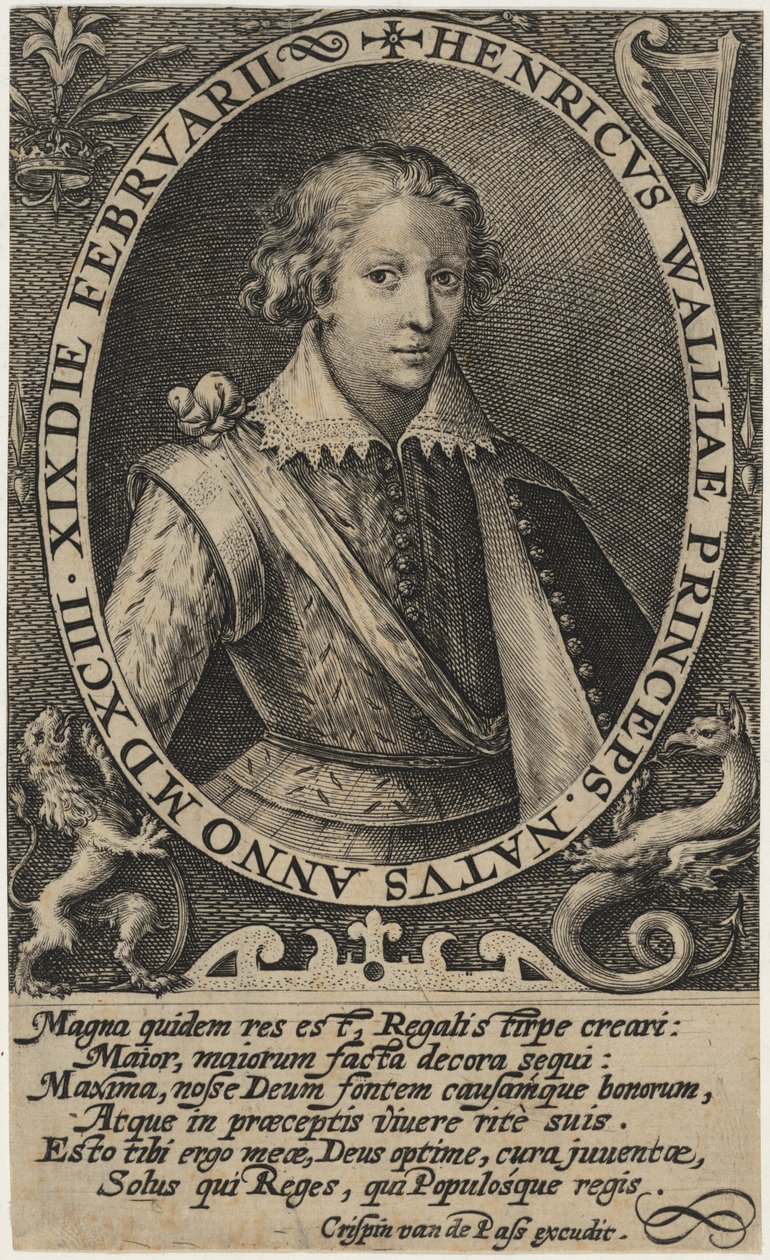 Henry Frederick, prince de Galles - Crispijn van de Passe I