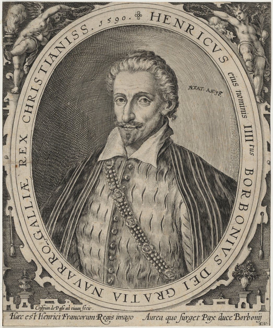 Henri IV, roi de France - Crispijn van de Passe I