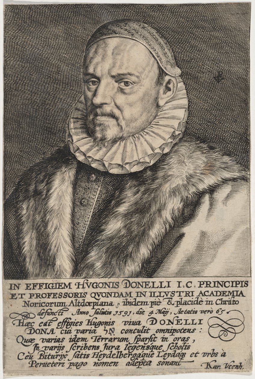 Hugo Donellus - Crispijn van de Passe I