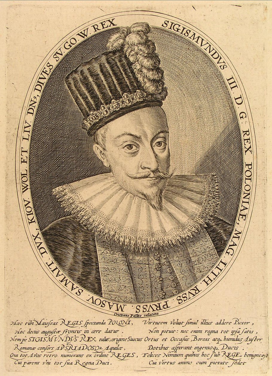 Sigismond III Vasa, roi de Pologne, vers 1600 - Crispijn van de Passe the Elder