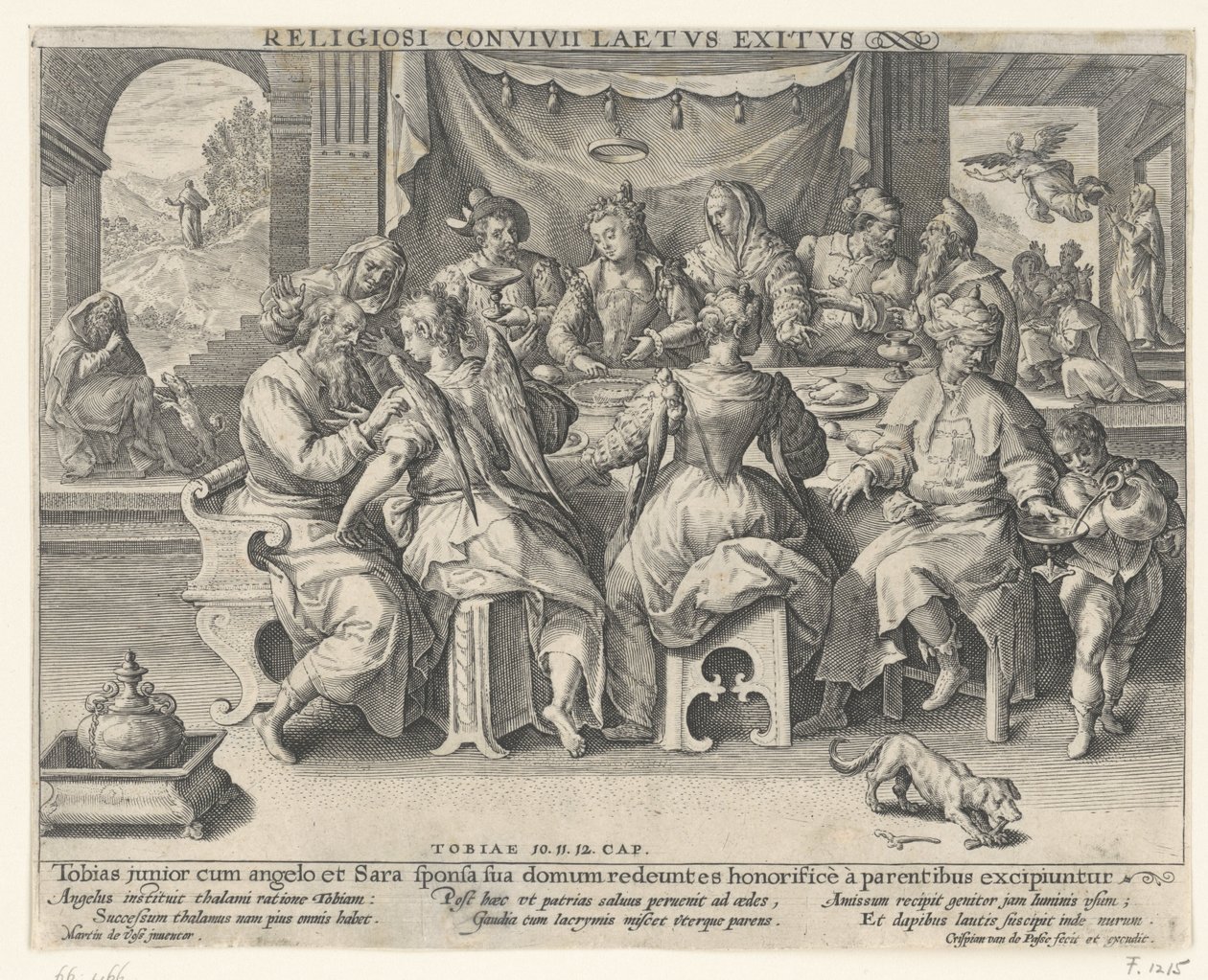 Le retour de Tobias - Crispijn van de Passe the Elder